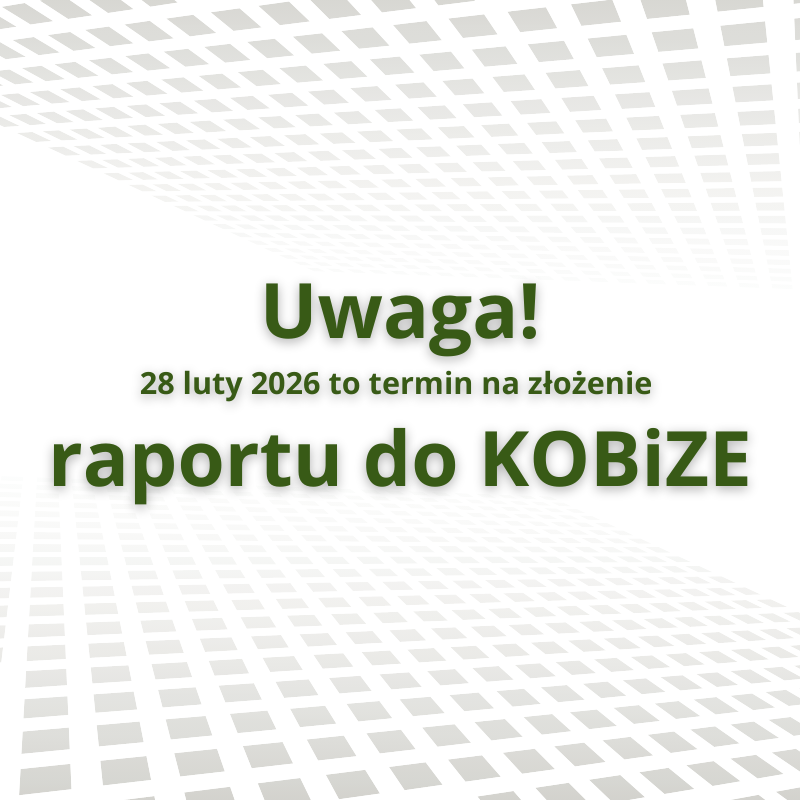 Raport KOBiZE termin