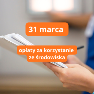 opłaty za korzystanie ze środowiska